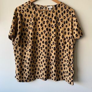 Leopard Print Shirt